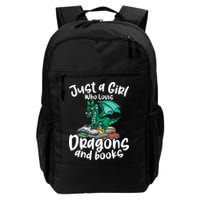 Just A Girl Who Loves Dragons And Books Reading Dragon Backpack