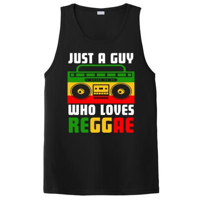 Just A Guy Who Loves Reggae PosiCharge Competitor Tank