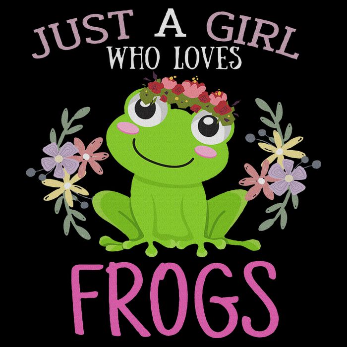 Just A Girl Who Loves Frogs Frogs Lover Button