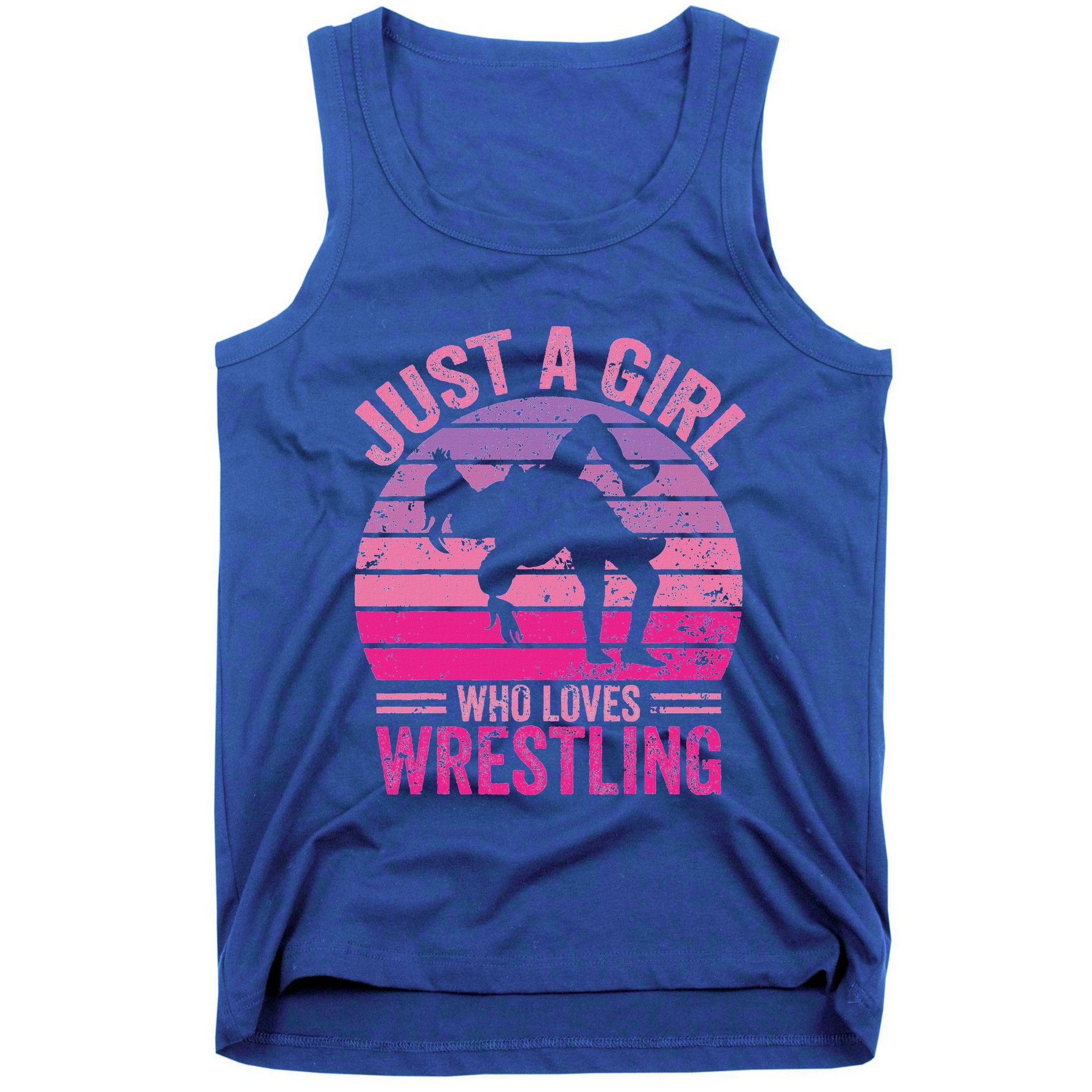 Just A Girl Who Loves Wrestling Tank Top