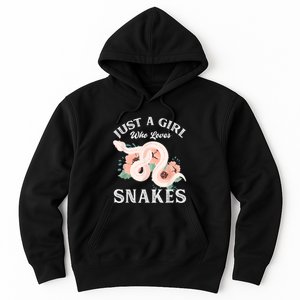 Just A Girl Who Loves Snakes Hoodie