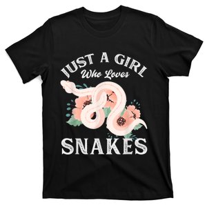 Just A Girl Who Loves Snakes T-Shirt