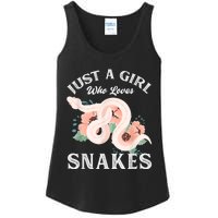 Just A Girl Who Loves Snakes Ladies Essential Tank