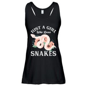 Just A Girl Who Loves Snakes Ladies Essential Flowy Tank