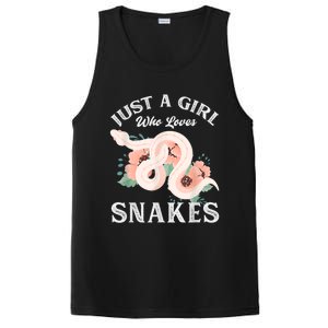 Just A Girl Who Loves Snakes PosiCharge Competitor Tank