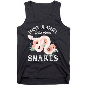 Just A Girl Who Loves Snakes Tank Top