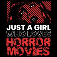 Just A Girl Who Loves Horror Movies Halloween Costume 16 in Basic Backpack