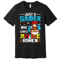 Just A Gamer Who Loves Anime And Ra Boy Premium T-Shirt