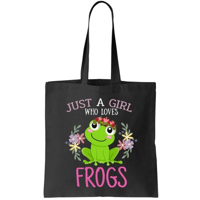 Just A Girl Who Loves Frogs Frogs Lover Bag