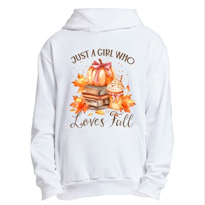 Just A Girl Who Loves Pumpkin Spice Urban Pullover Hoodie