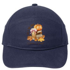 Just A Girl Who Loves Fall 7-Panel Snapback Hat