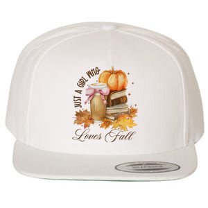 Just A Girl Who Loves Fall Wool Snapback Cap