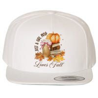 Just A Girl Who Loves Fall Wool Snapback Cap