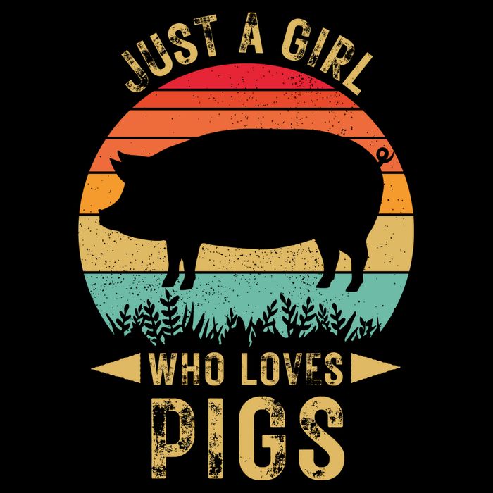 Just A Girl Who Loves Pigs Impact Tech Backpack