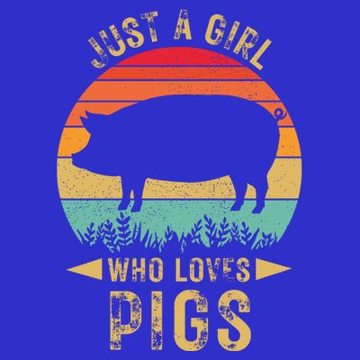 Just A Girl Who Loves Pigs T-Shirt