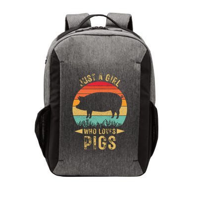 Just A Girl Who Loves Pigs Vector Backpack