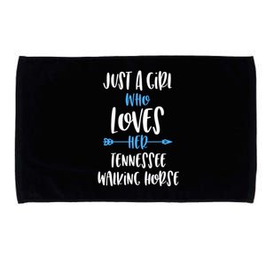 Just A Girl Who Loves Her Tennessee Walking Horse Microfiber Hand Towel