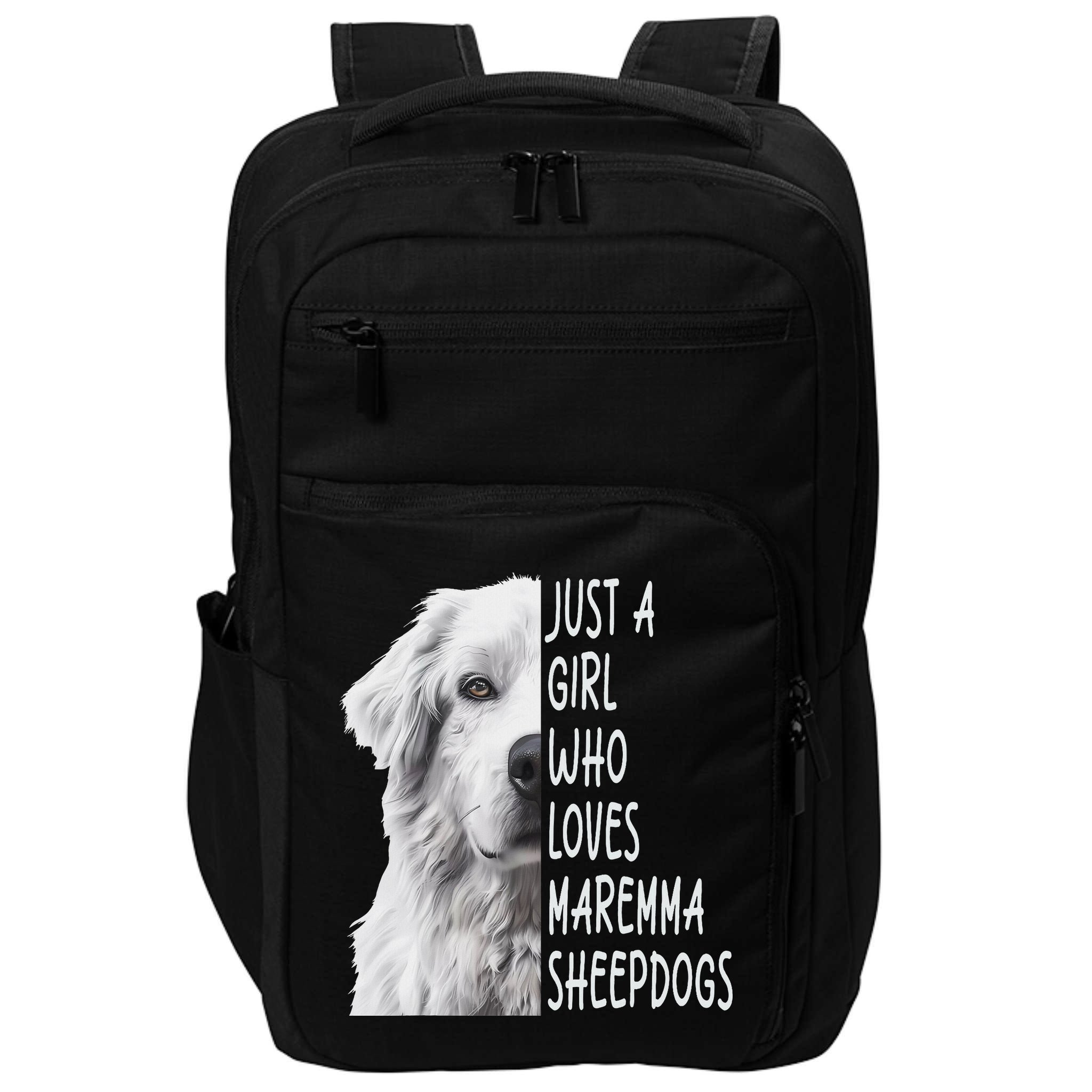 Just A Girl Who Loves Maremma Sheepdog Impact Tech Backpack