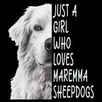 Just A Girl Who Loves Maremma Sheepdog Wool Snapback Cap