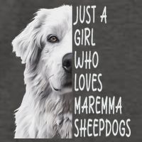 Just A Girl Who Loves Maremma Sheepdog Vector Backpack