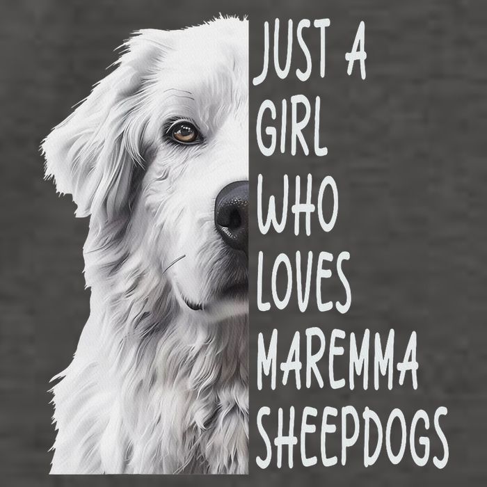 Just A Girl Who Loves Maremma Sheepdog Vector Backpack