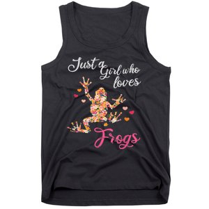 Just A Girl Who Loves Frogs Tank Top