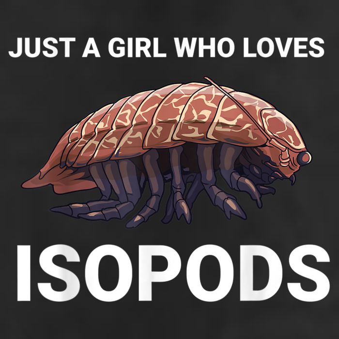 Just A Girl Who Loves Isopods Cute Isopod Adult Drive Performance Visor