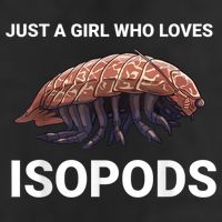 Just A Girl Who Loves Isopods Cute Isopod 11oz C Handle Ceramic Mug