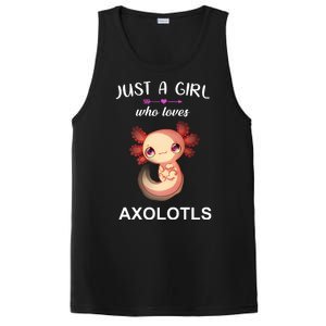 Just A Girl Who Loves Axolotls PosiCharge Competitor Tank