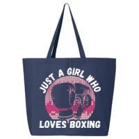 Just A Girl Who Loves Boxing, Female Boxer 25L Jumbo Tote