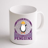 Just A Girl Who Loves Penguins Coffee Mug