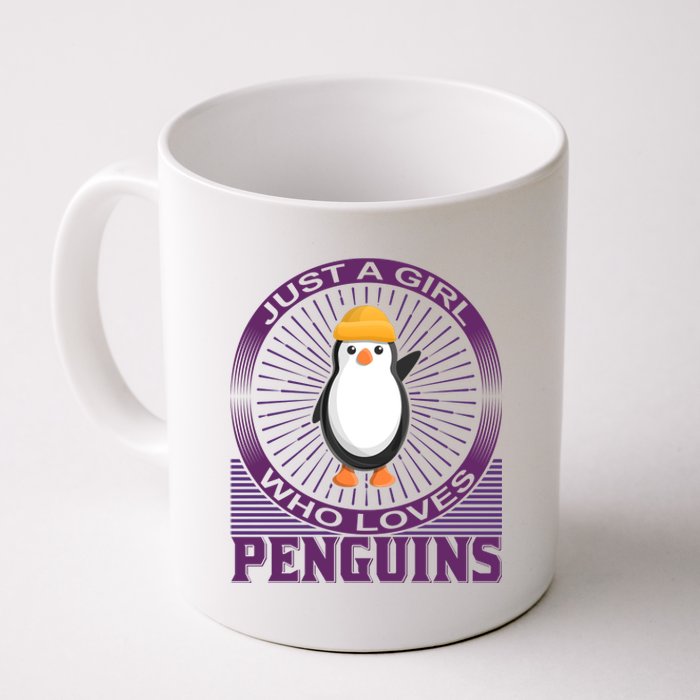 Just A Girl Who Loves Penguins Coffee Mug