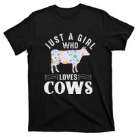 Just A Girl Who Loves Cows T-Shirt