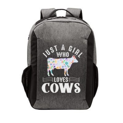 Just A Girl Who Loves Cows Vector Backpack