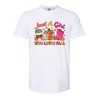 Just A Girl Who Loves Fall Softstyle CVC T-Shirt