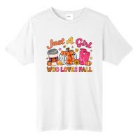 Just A Girl Who Loves Fall Tall Fusion ChromaSoft Performance T-Shirt