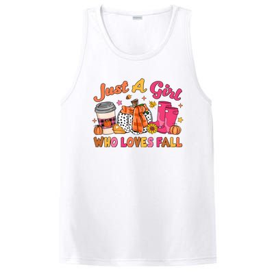 Just A Girl Who Loves Fall PosiCharge Competitor Tank