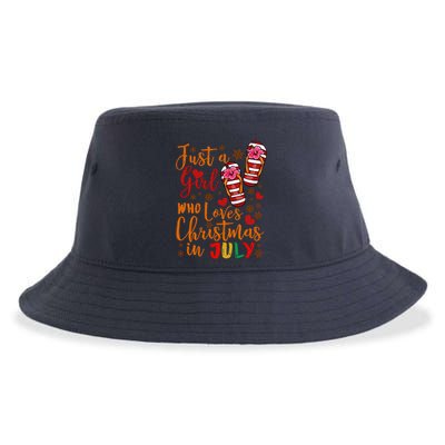 Just A Girl Who Loves Christmas In July Sustainable Bucket Hat