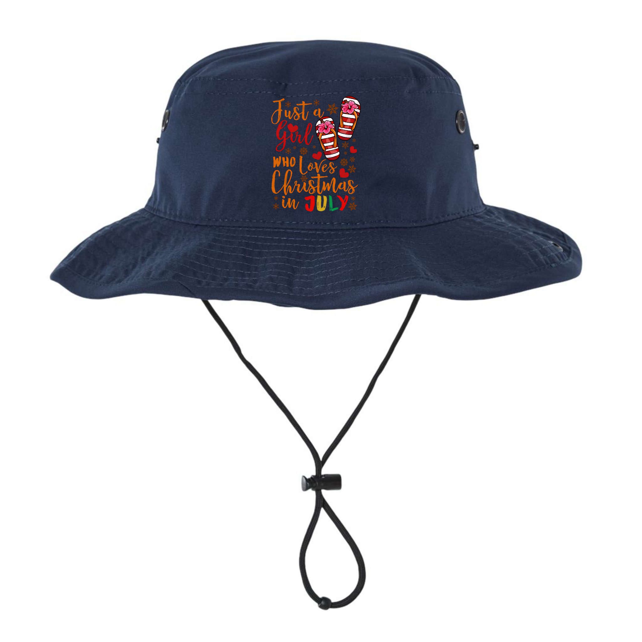 Just A Girl Who Loves Christmas In July Bucket Hat