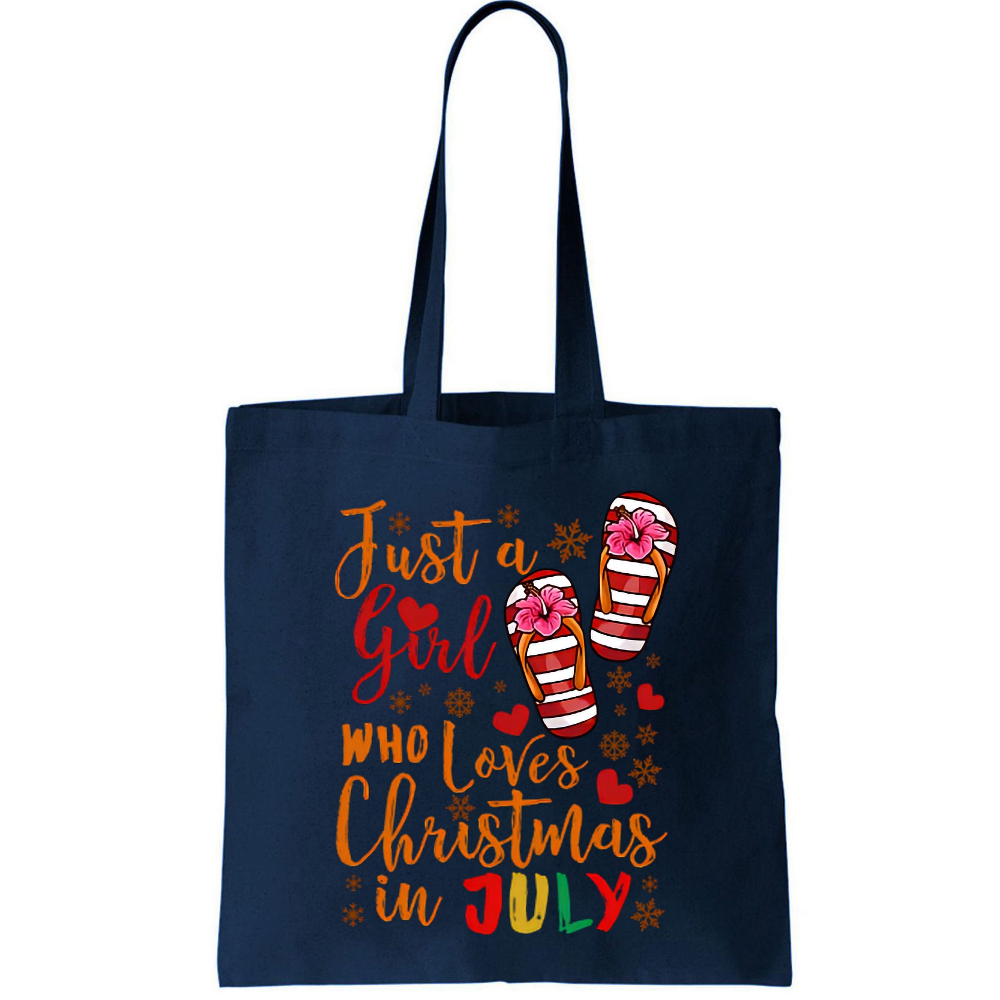 Just A Girl Who Loves Christmas In July Bag