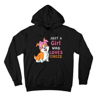 Just A Girl Who Loves Corgis Hoodie