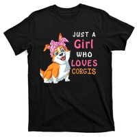 Just A Girl Who Loves Corgis T-Shirt