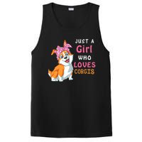 Just A Girl Who Loves Corgis PosiCharge Competitor Tank