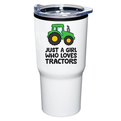 Just A Girl Who Loves Tractors Tumbler
