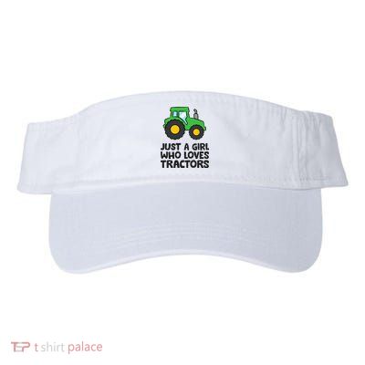 Just A Girl Who Loves Tractors Visor