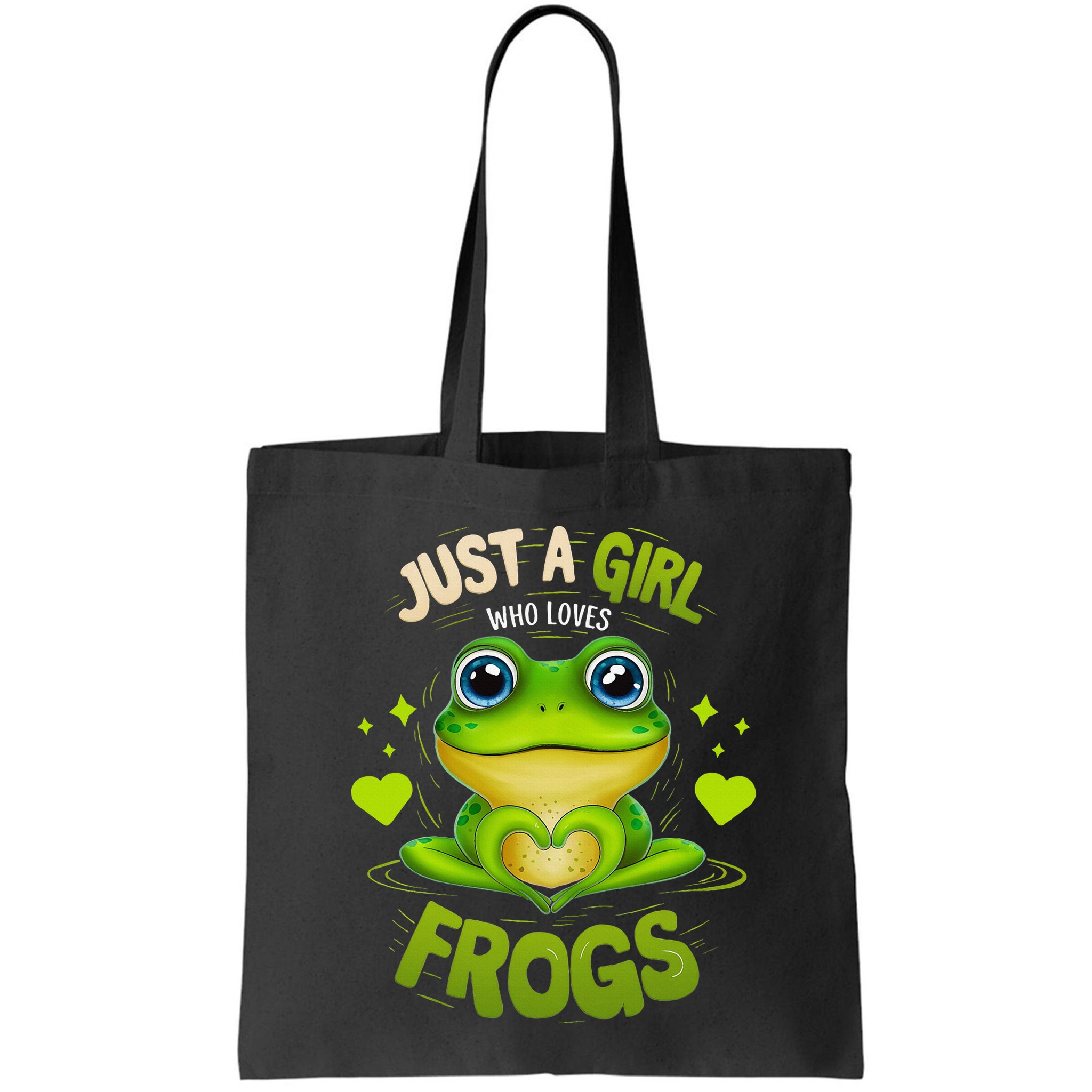Just A Girl Who Loves Frogs Funny Frog Lover Girl Woman Bag