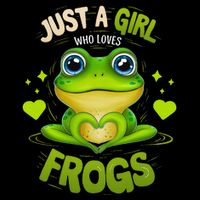 Just A Girl Who Loves Frogs Funny Frog Lover Girl Woman Bag