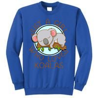 Just A Girl Who Loves Koala Bear Gift Sweatshirt