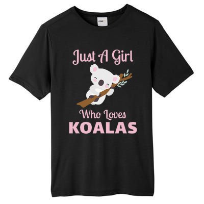 Just A Girl Who Loves Koalas Tall Fusion ChromaSoft Performance T-Shirt