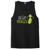 Just A Girl Who Loves Pickles Cuts Pickles Cooking Birthday PosiCharge Competitor Tank